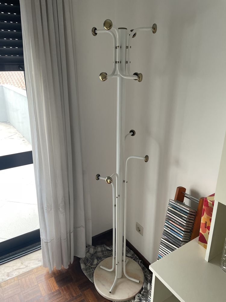 Cabide de Pe para Pendurar Roupa - Branco