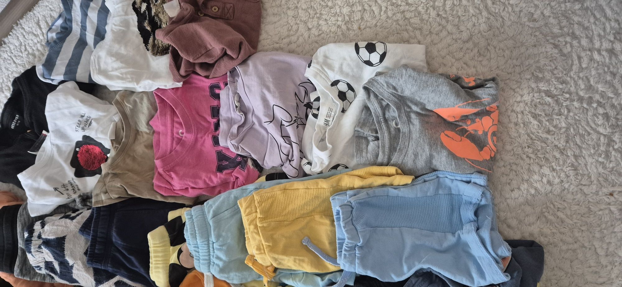 Paka ubrań dla chłopca zara h&m 98/104/110