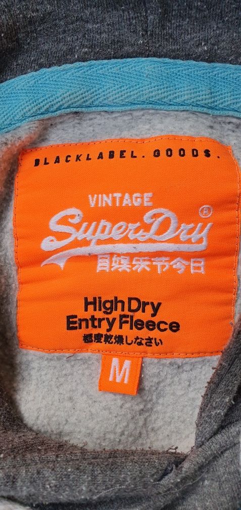 Bluza z kapturem SUPERDRY rozmiar L zakładania przez głowę