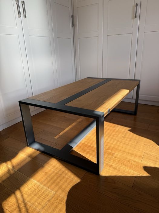 Stolik kawowy ława  Jako design Loft loftowy jak nowy dąb naturalny