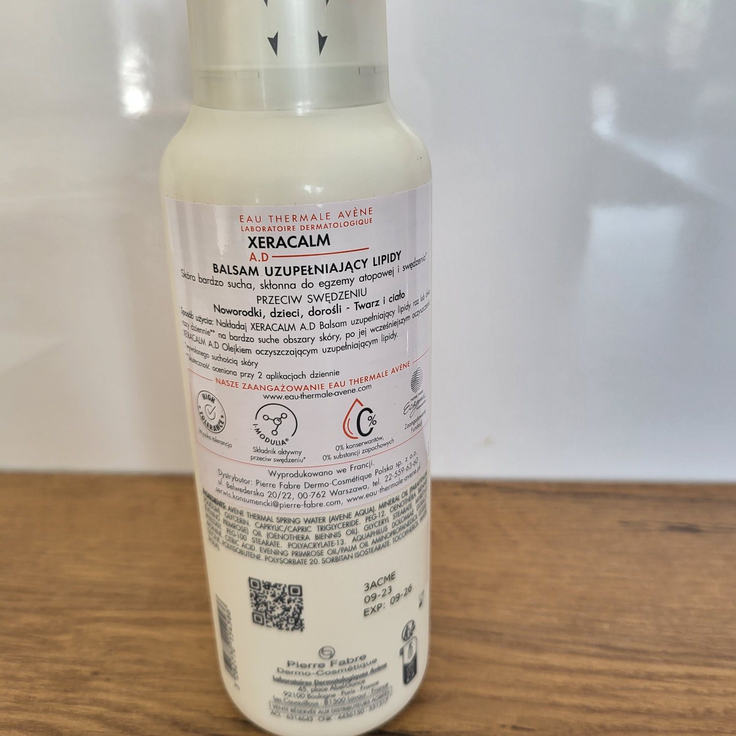 Avene Xeracalm A.D Balsam uzupełniający lipidy  400 ml