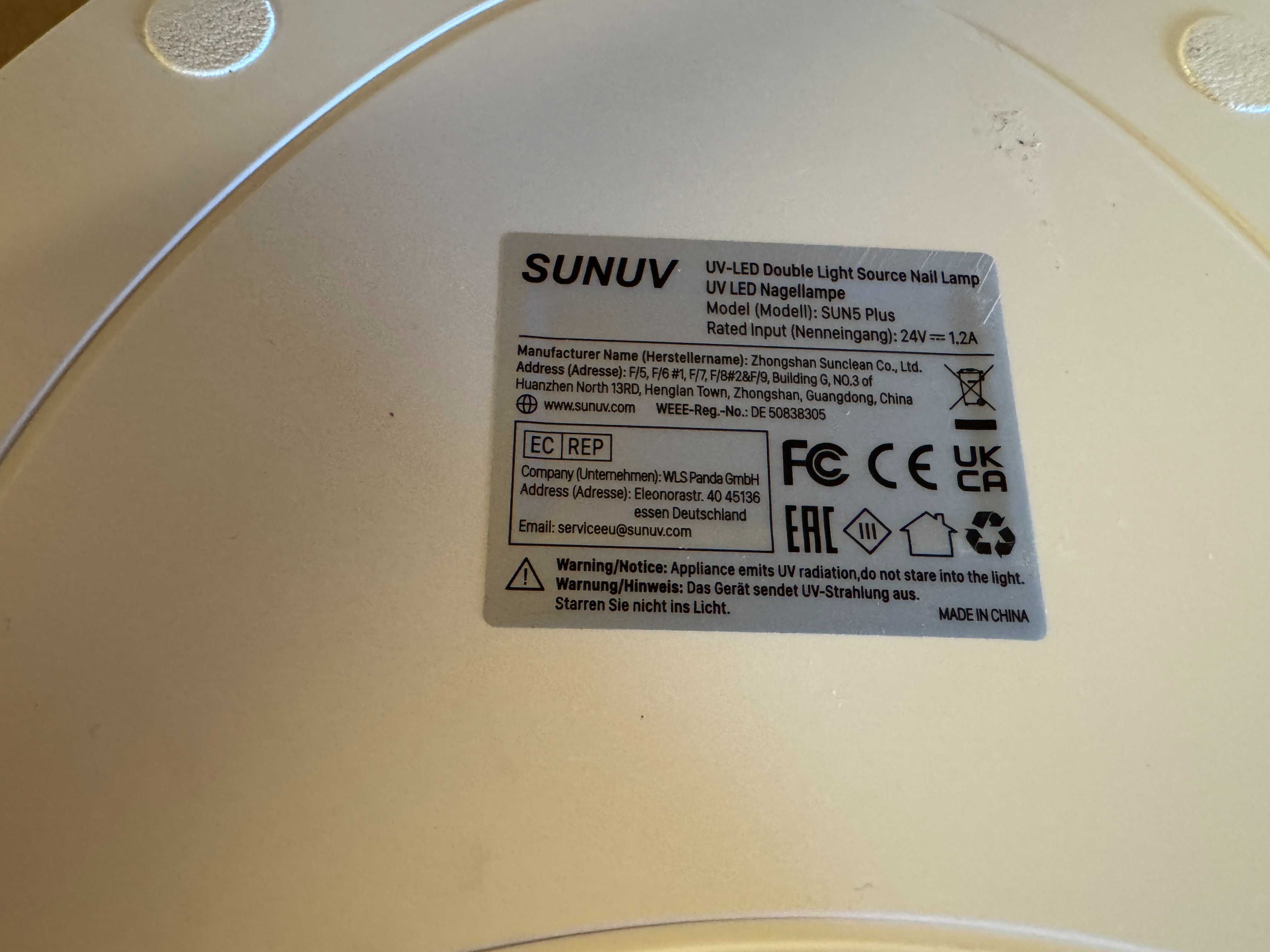 Lampa UV do paznokci