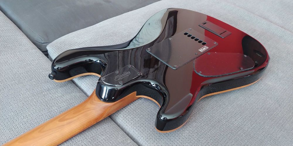 Gitara elektryczna Sterling By Music Man Sabre Cobra Burst