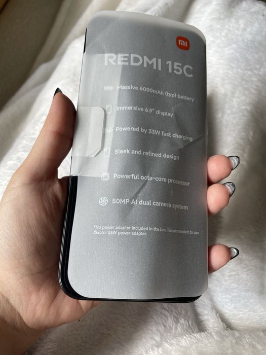 Redmi 15c como novo