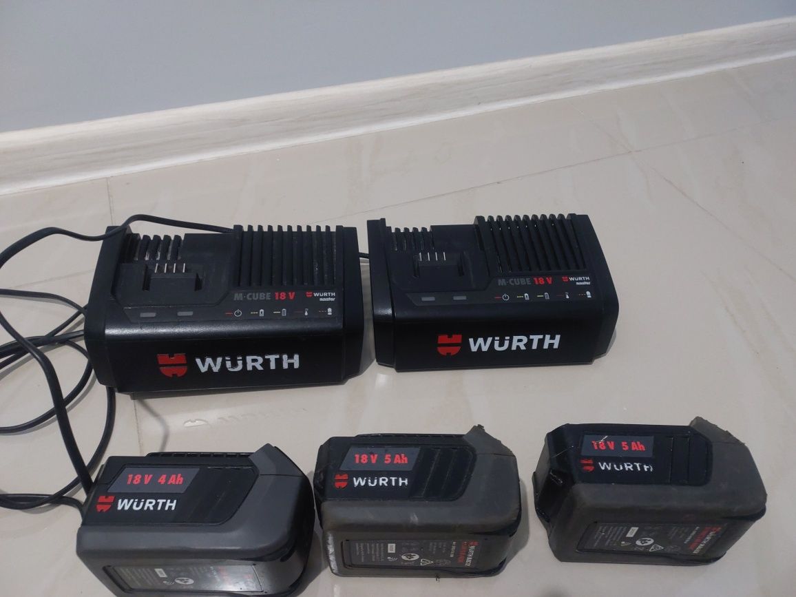 Акумулятор WURTH M-CUBE BASIC LI-ION, 18V, 5.0A