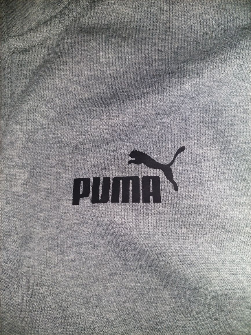 Толстовка чоловіча Puma ESS Track Jacket сірого кольору