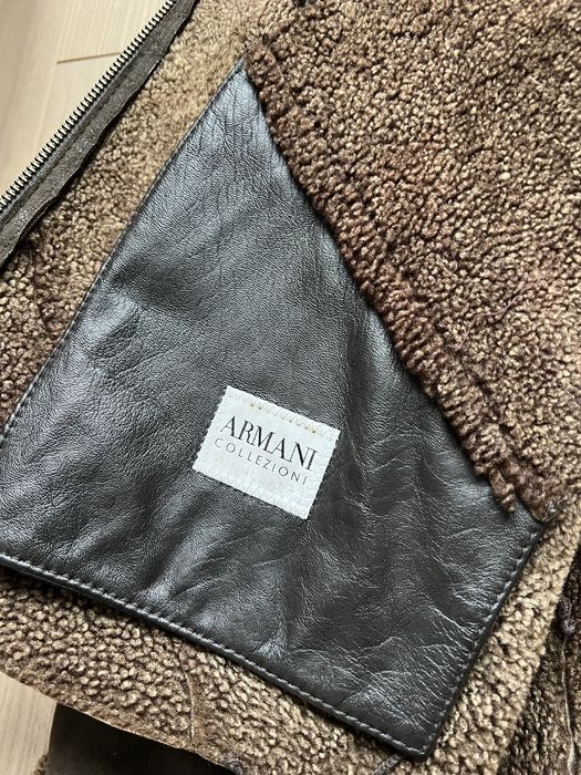 Мужская Дубленка Armani, Дублянка размер М
