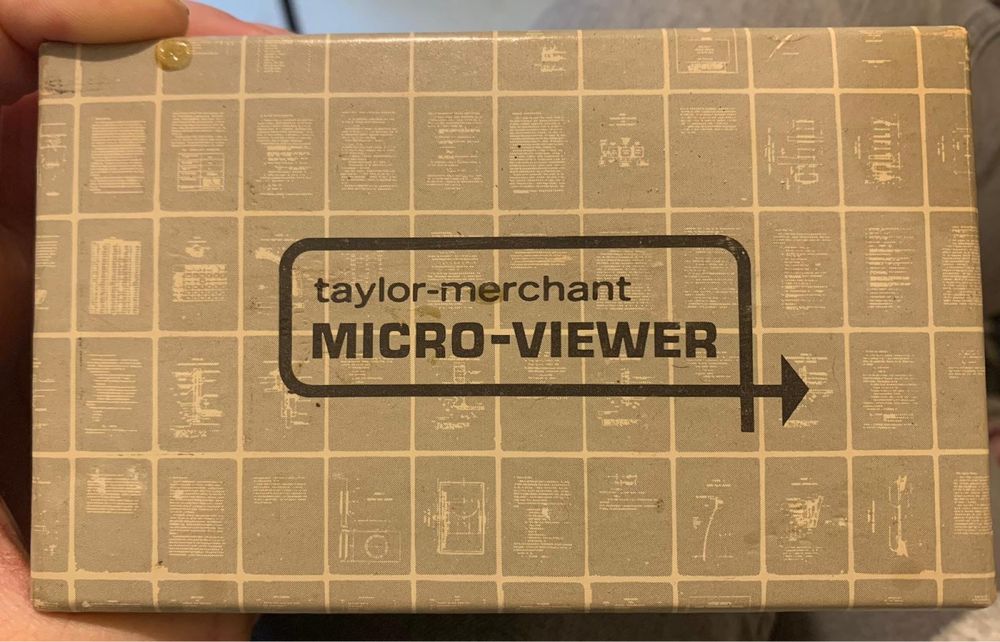 Taylor-Merchant Micro Viewer em caixa original