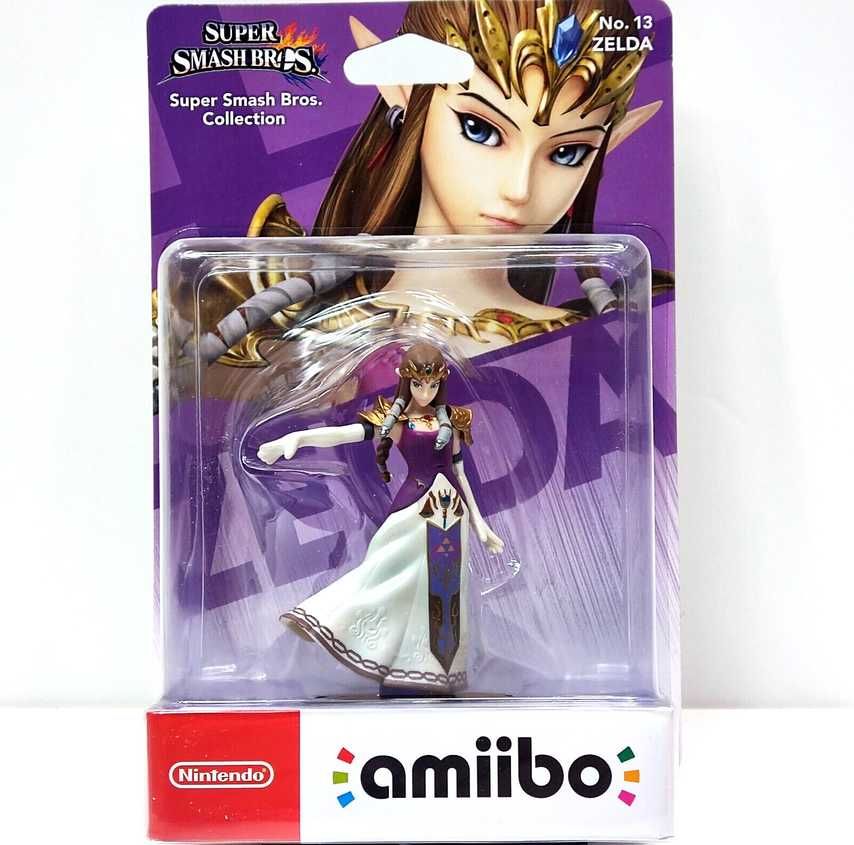 Amiibo Super Smash Bros Zelda - Nintendo - Novo e Selado