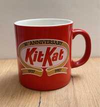 Kubek kolekcjonerski vintage retro KitKat 50 Anniversary lata 80