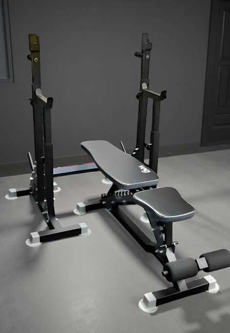 Лавка жиму регульована + Стійки для штанги X-750 Лава жима Скамья