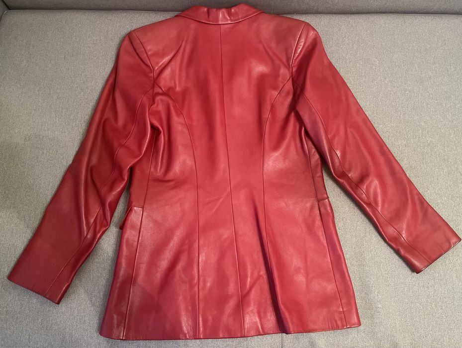 Кожаный пиджак