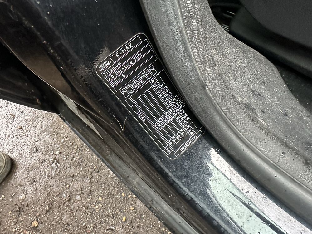 Ford S Max Titanium silnik 2.0 TDCI 2014,Anglik z kluczykami