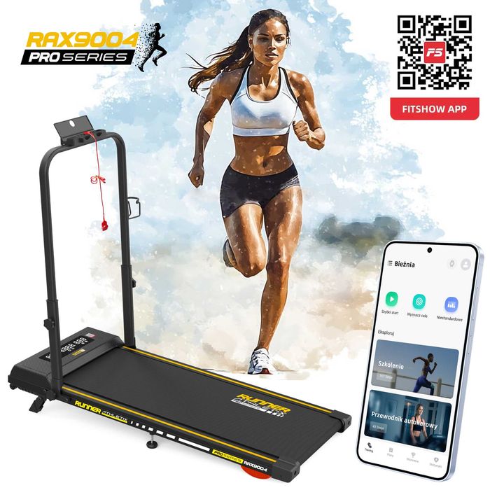 Bieżnia elektryczna domowa składana Walkingpad DUŻY EKRAN RAX9004