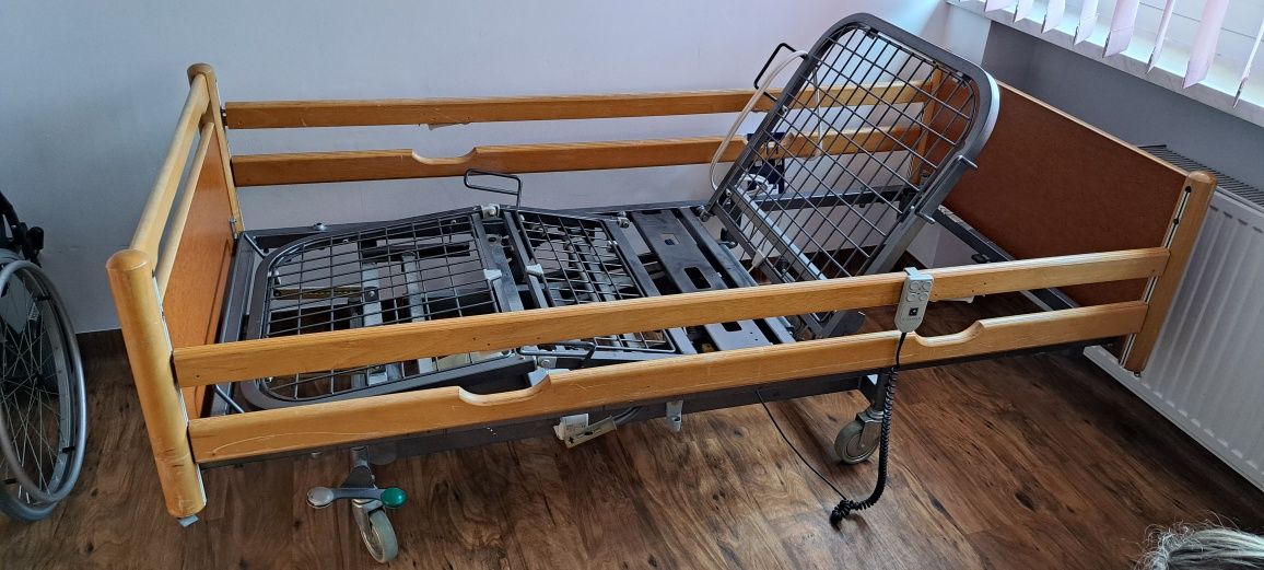 łóżko rehabilitacyjne elektryczne gratis wózek inwalidzki
