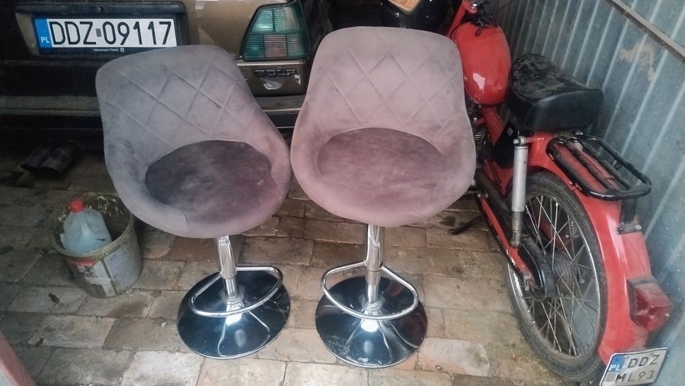 Hokery cena za 2szt krzesła