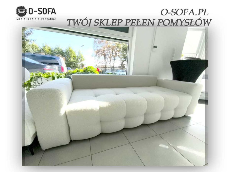 Sofa 3 Osobowa 255 CM + Wygodna Jak Łóżko - BELLA