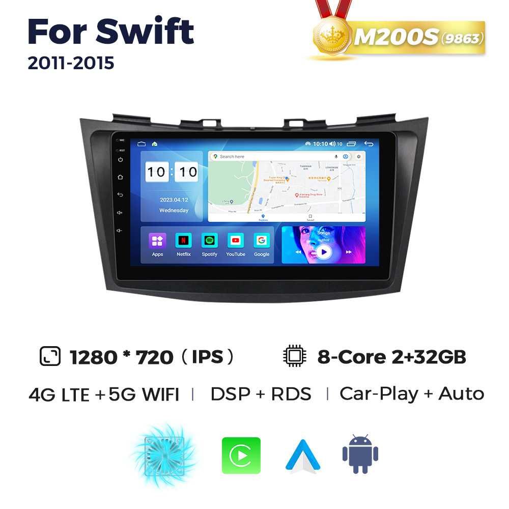 Штатна магнітола Suzuki Swift Android Gps навігація