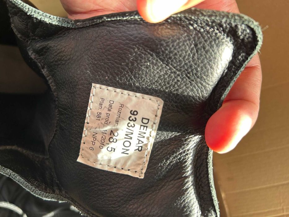 Nowy buty wojskowe Demar MON/933A r 44
