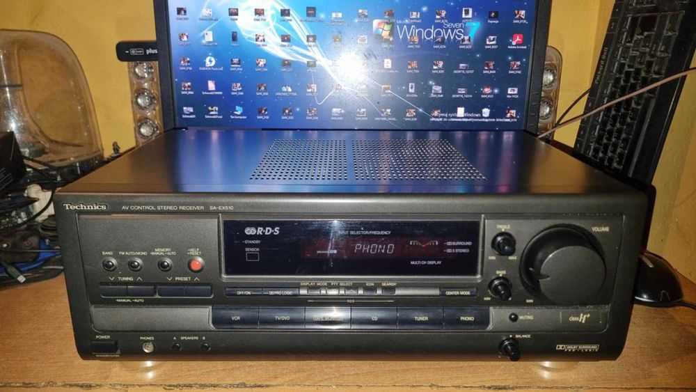 Amplituner TECHNICS SA-EX510 stereo 2 pary kolumn i 5.1