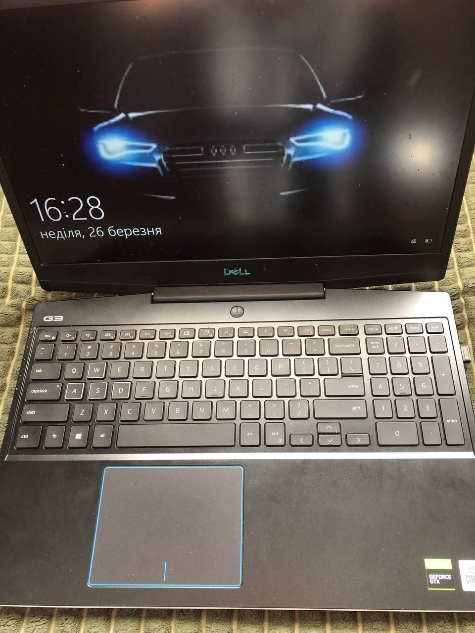 Dell G3. Intel(R) Core(TM) i5-10300H CPU. 2.50Hz x 8. 16 GB NVIDIA