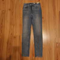 Jeansy dziewczęce Skinny Fit (H&M) 158 cm.