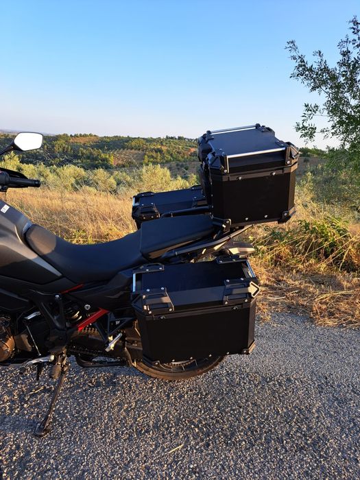 (NOVO) Malas Laterais + Top Case Honda África twin 1000 / 1100