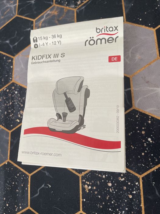 Fotelik Britax Römer Kidfix III S