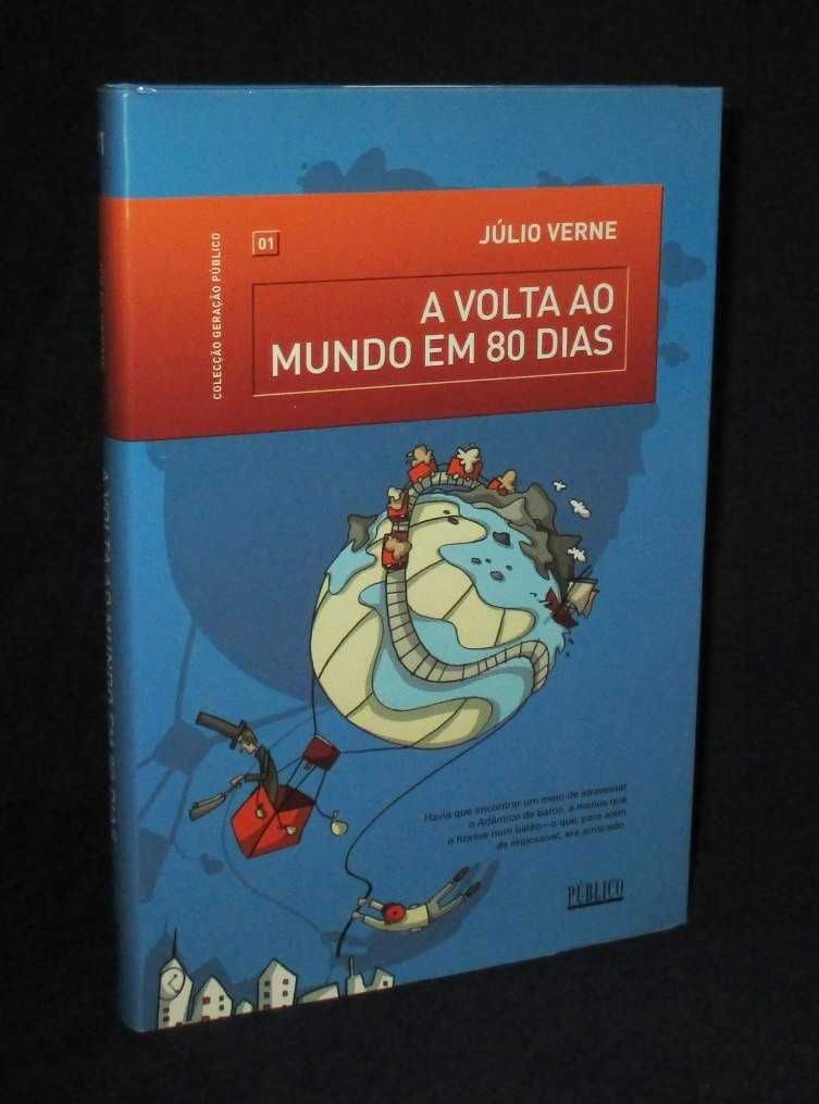 Livro A Volta ao Mundo em 80 Dias Júlio Verne