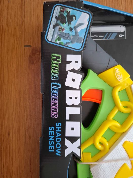 Бластер Nerf Roblox. Ninja Legends Shadow Sensei. Оригінал