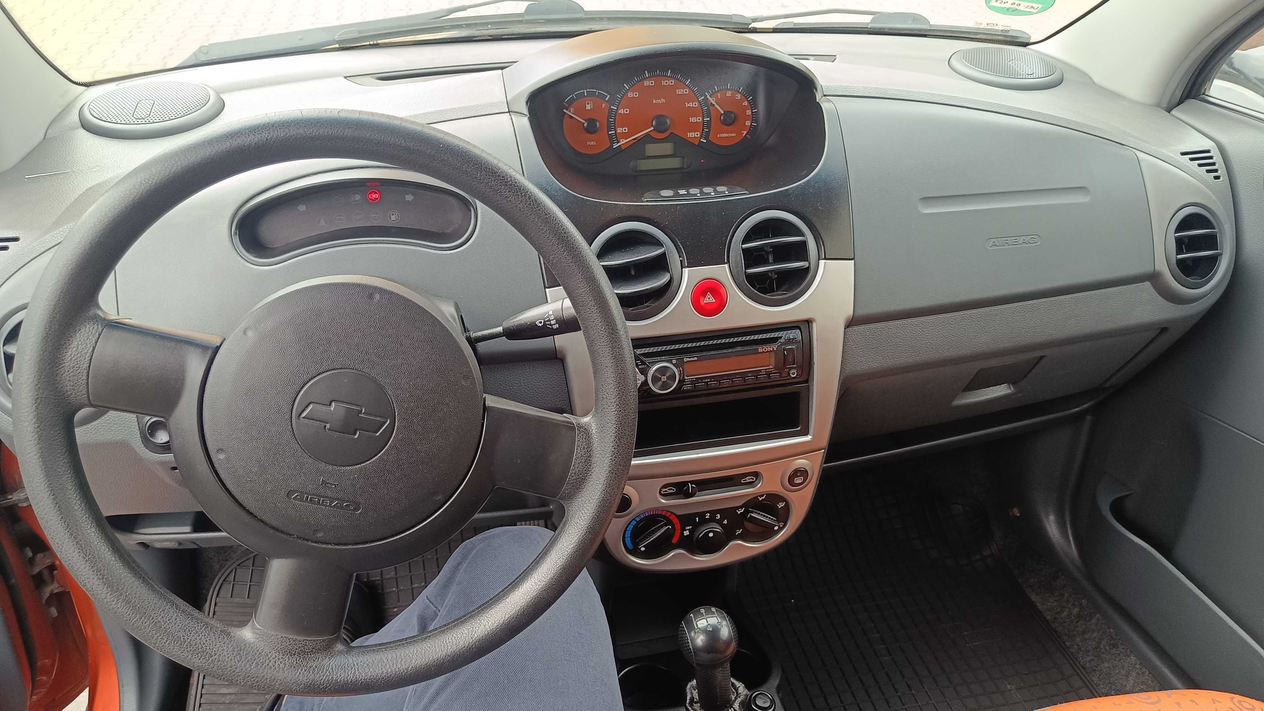 Chevrolet Matiz 2008 5d rudy b. dobry stan