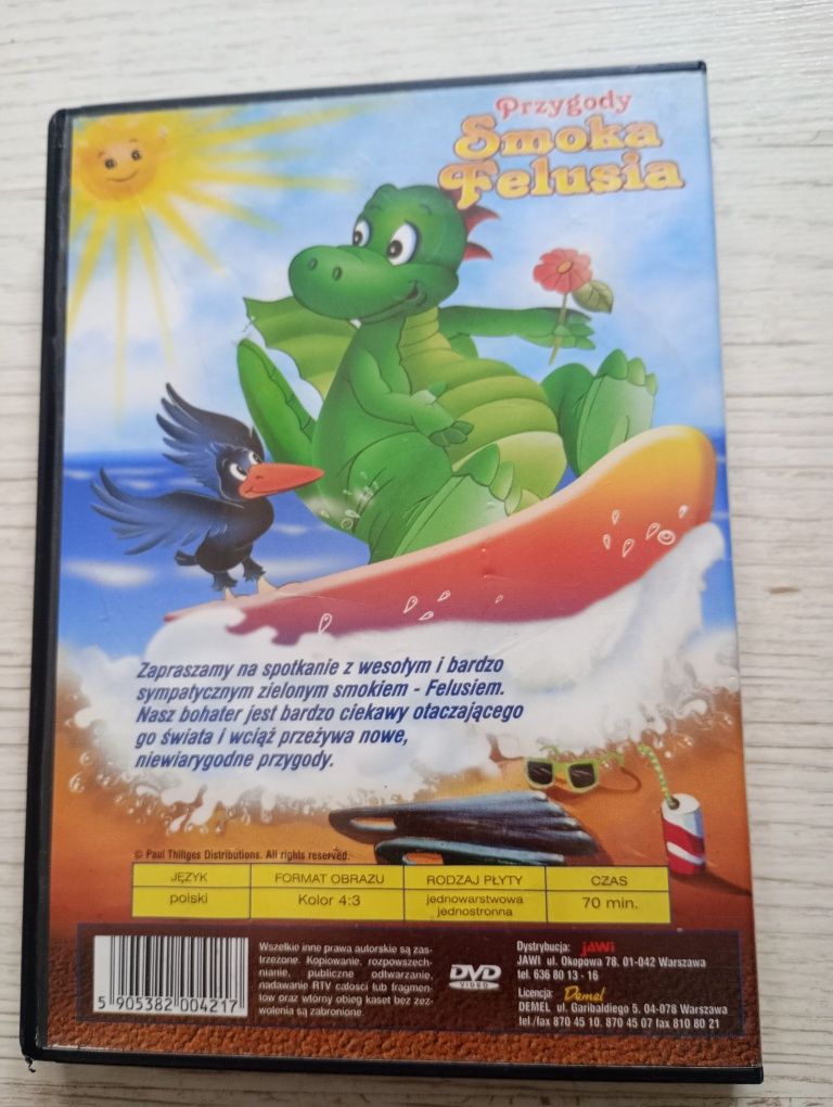 Przygody smoka Felusia DVD