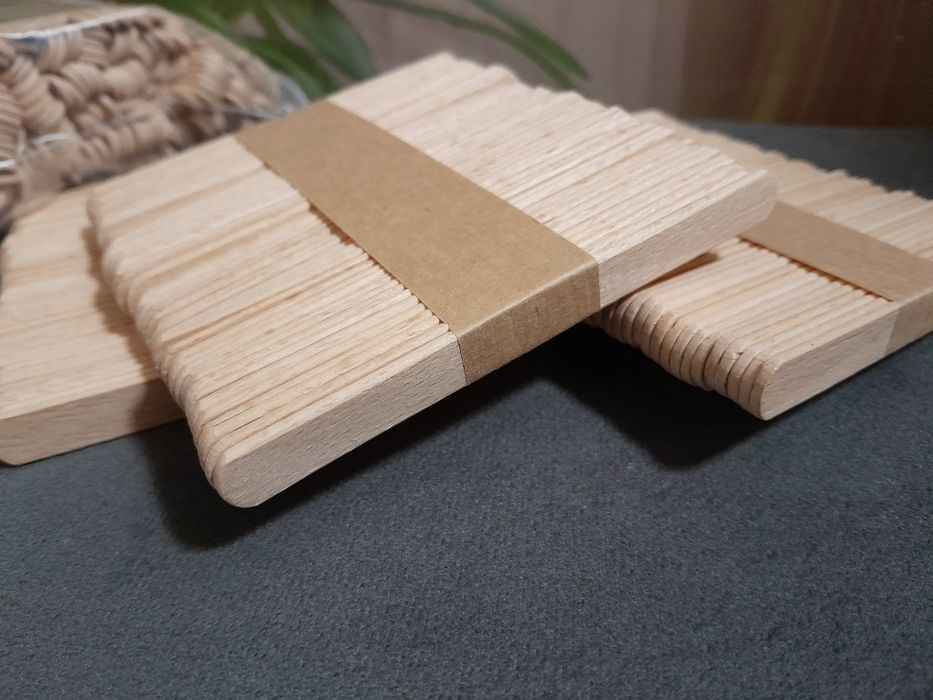 Палочки для мороженого для творчества и кулинарии