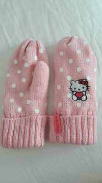 NOWE Rękawiczki Hallo Kitty 6-8lat