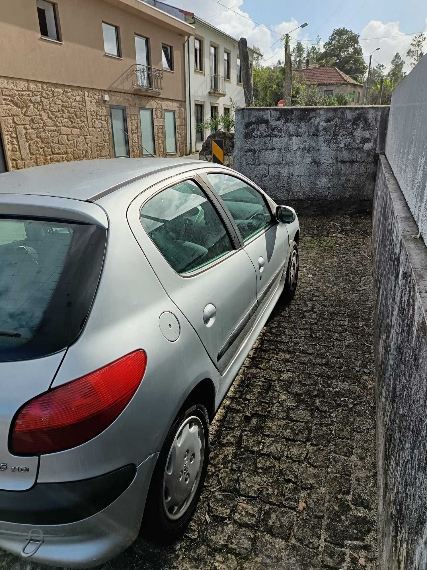 peugeot 206  a gasóleo, muito económico
