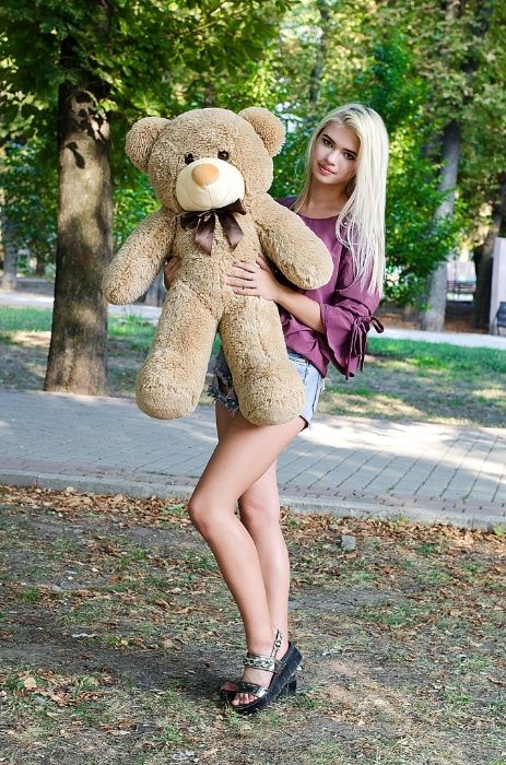 Плюшевий ведмедик Рафаель 100 см, м'який ведмідь. РОЗПРОДАЖ!