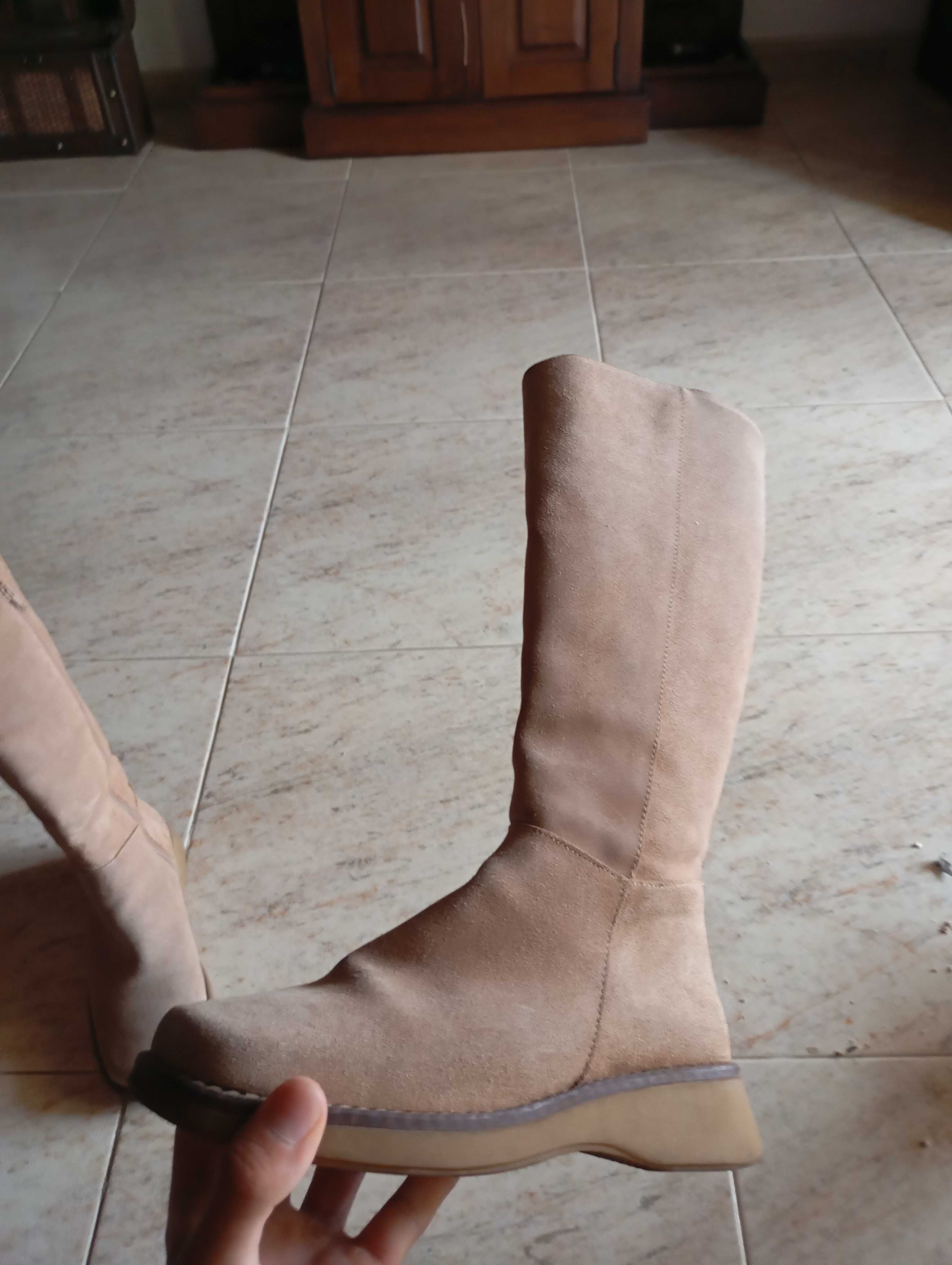Botas de Senhora Cano Alto n37