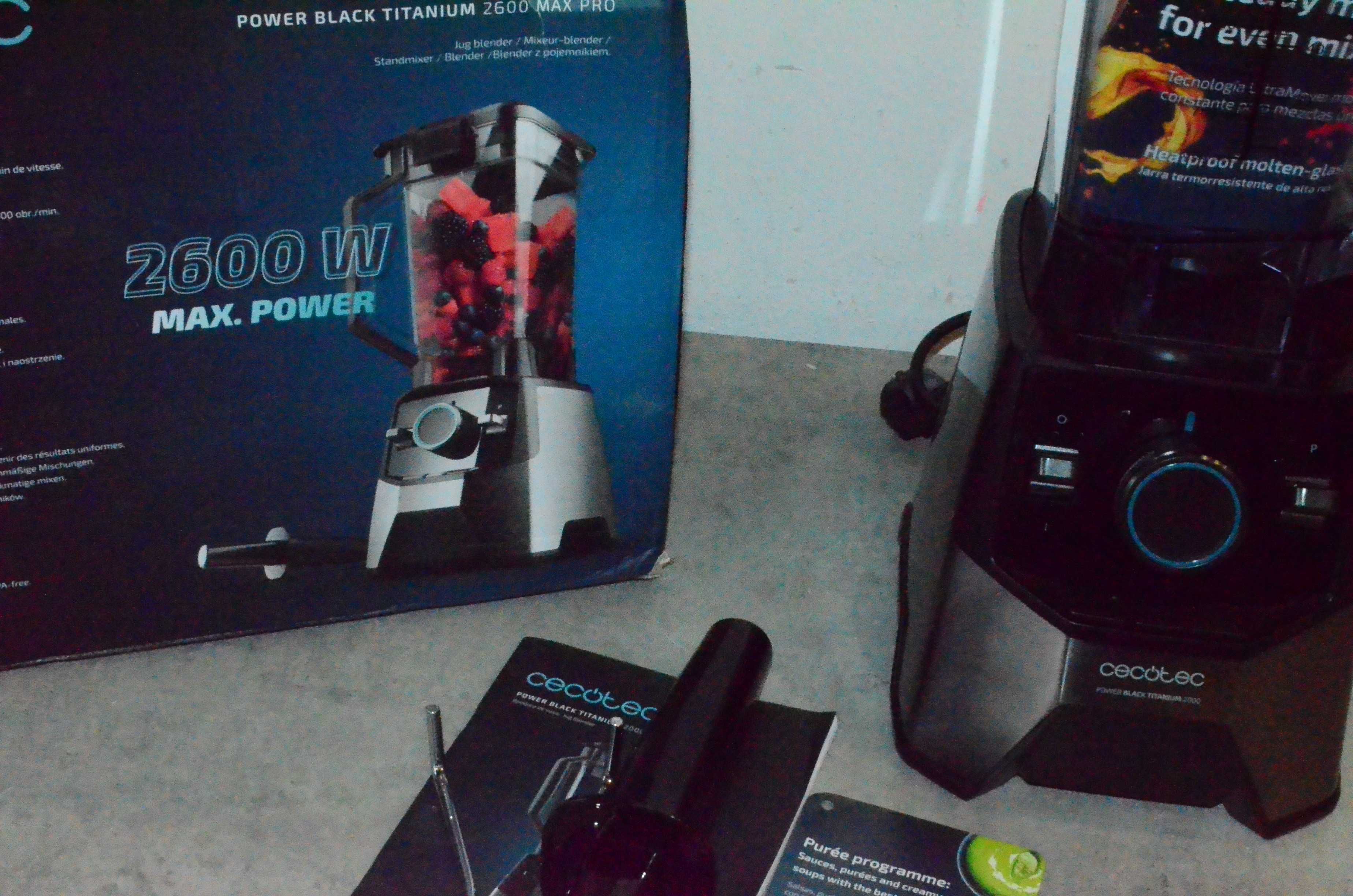 Blender mikser Cecotec Power Black Titanium 2000 Pro 2000 W