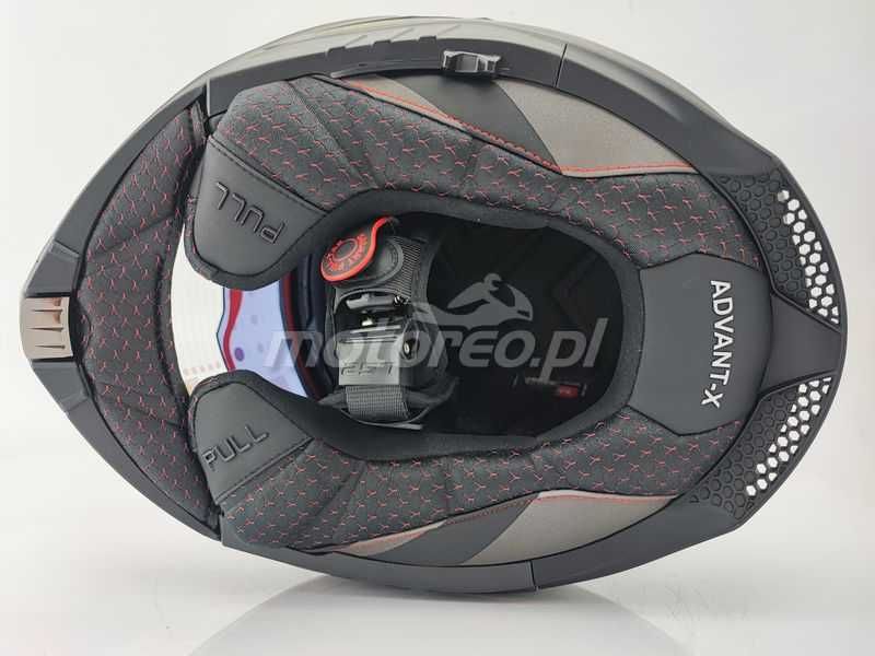 WYPRZEDAŻ Kask Szczękowy Blenda LS2 FF901 Advant X Czarny Mat