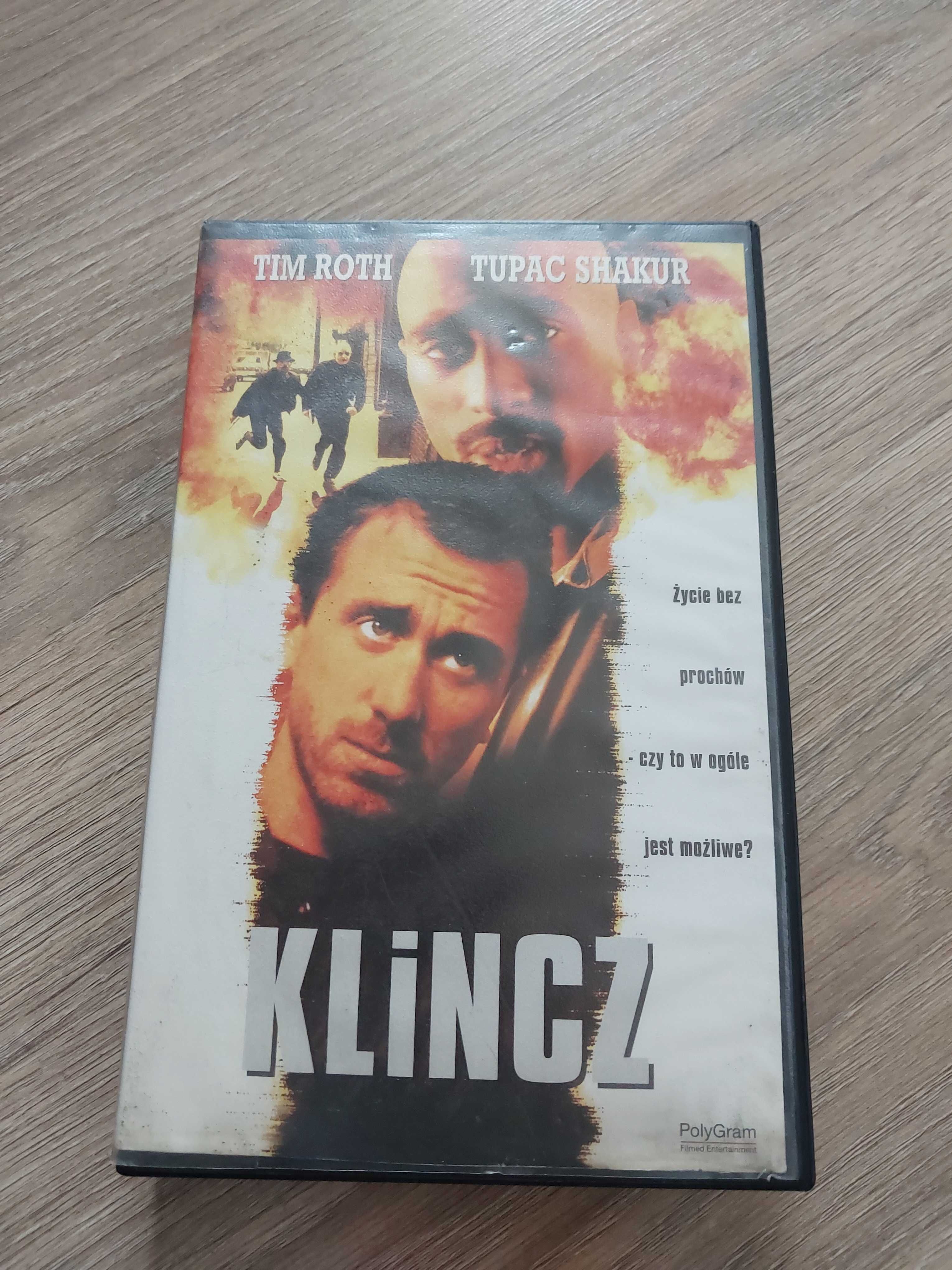 Kaseta VHS Film "Klincz" (Gridlock'd, 2Pac, Tupac)