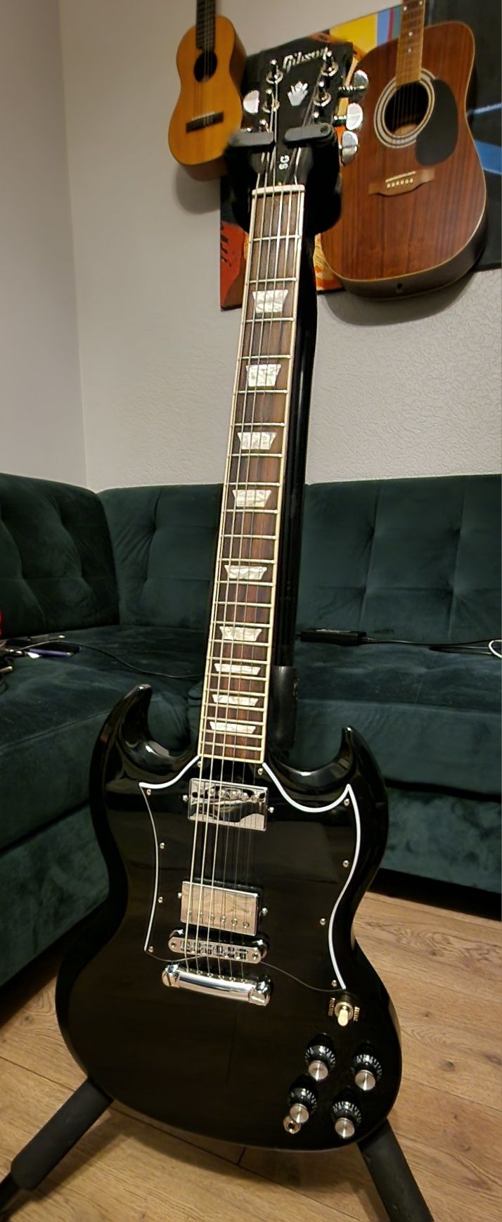 Nowa gitara Gibson SG Standard Ebony