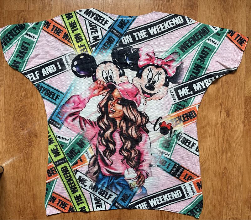 Sukienka narzutka Myszka Miki Mickey