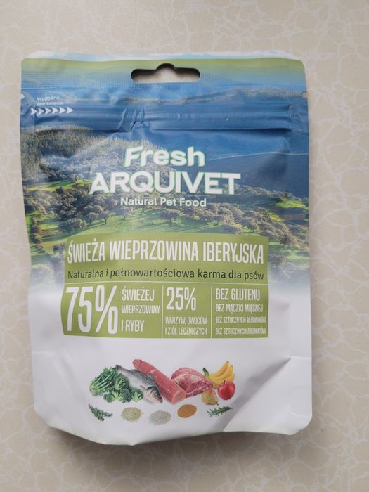 Karma dla psa Arquivet Fresh wieprzowina 100g