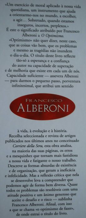 O Optimismo de Francesco Alberoni