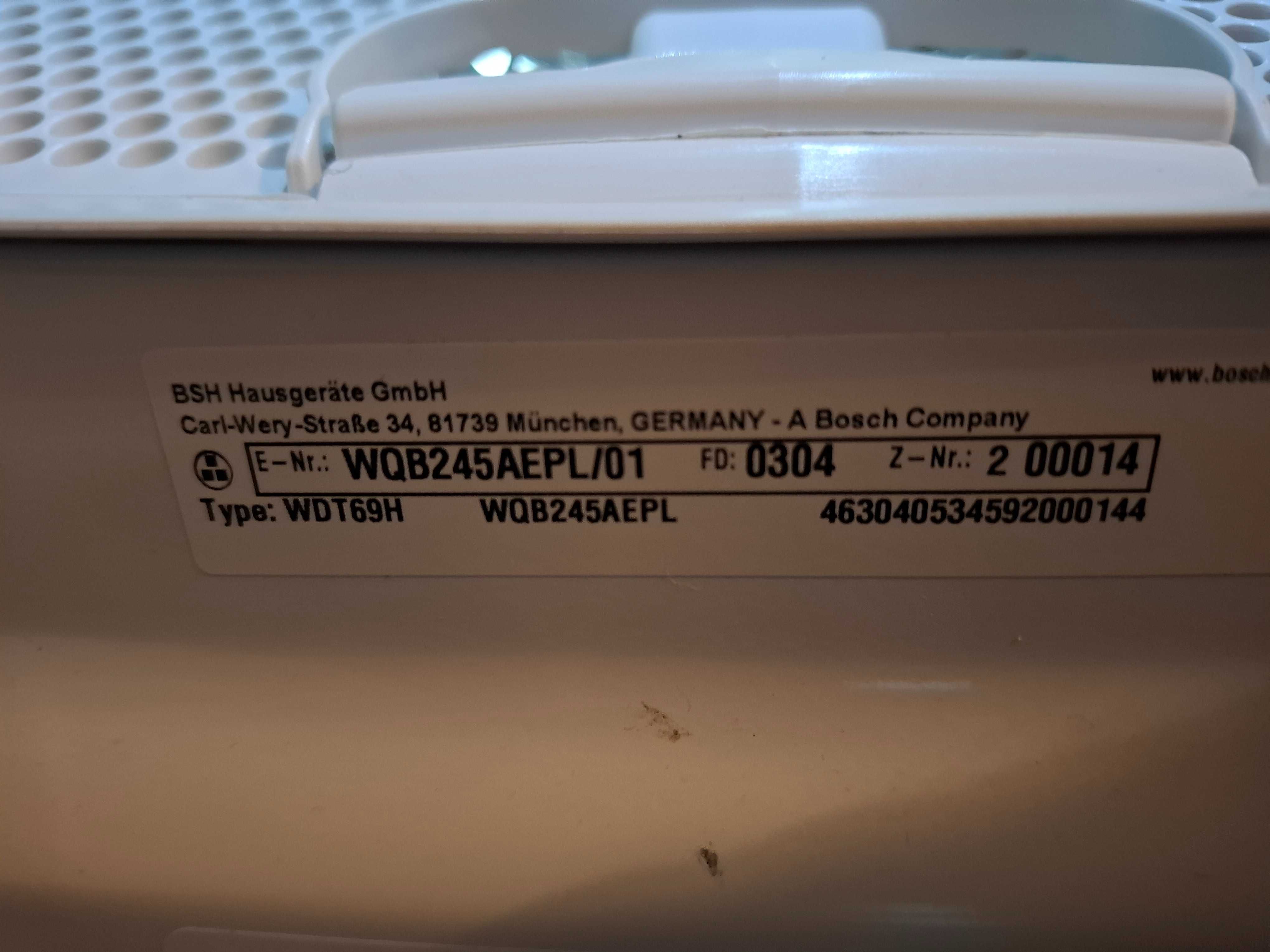 Suszarka Bosch Serie 8 WQB245AEPL 9kg A+++ AutoClean