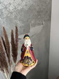 Świecznik figurka Święty Mikołaj
