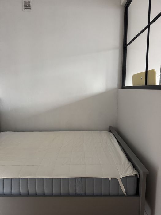 drewniana rama łóżka 140x200cm