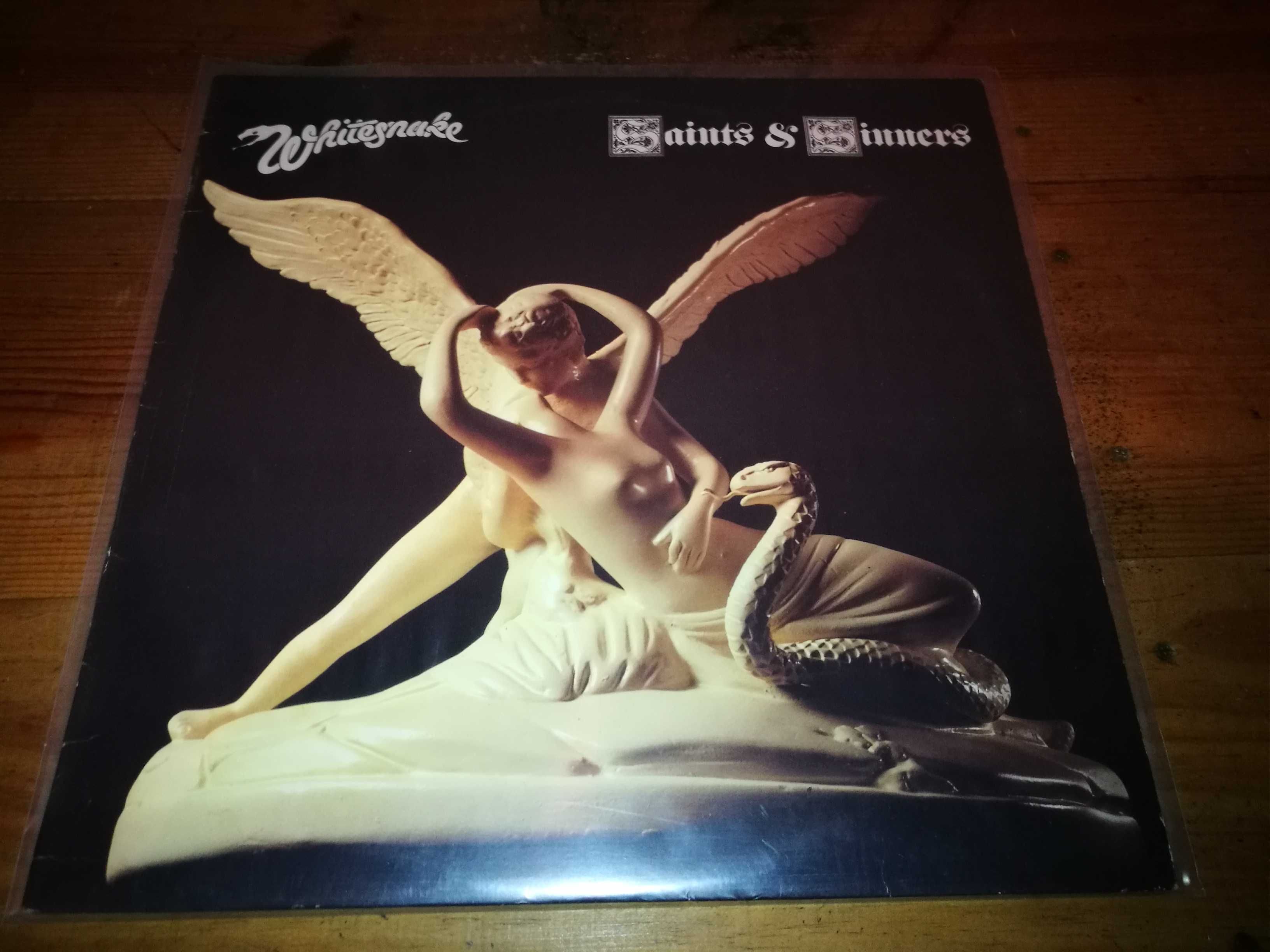 WHITESNAKE (Metal-Hard-Rock)- Saints & Sinners (Ed Portuguesa-1982)	LP