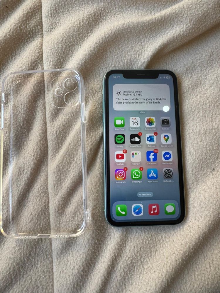 Iphone 11 Verde 128gb como novo