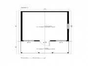 Domek letniskowy,ogrodowy,drewniany,altanka,4x5m+taras2m,do 35m2